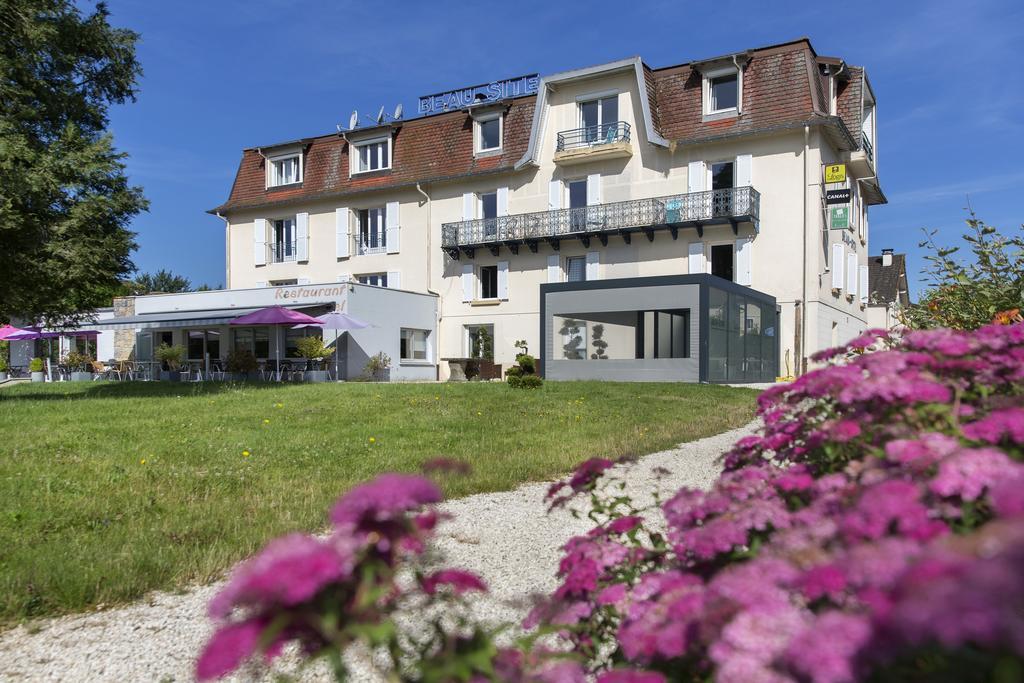 Logis Hotel Restaurant Spa Beau Site Luxeuil-les-Bains Exterior foto